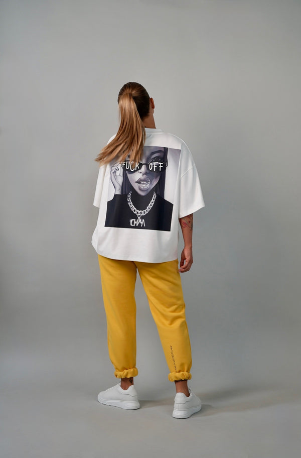Women's oversize t-shirt DNA F-OFF
